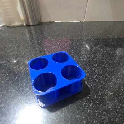Bộ khay ươm cây con 4 ngăn có khay hứng nước (Seedling Pots)