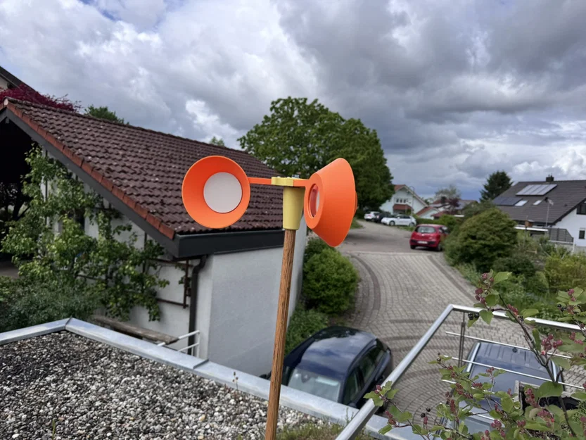 Chong chóng gió hình máy đo Anemometer - Image 1