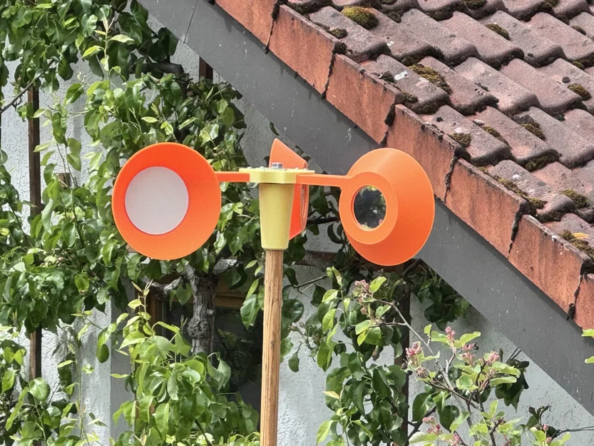 Chong chóng gió hình máy đo Anemometer - Image 2