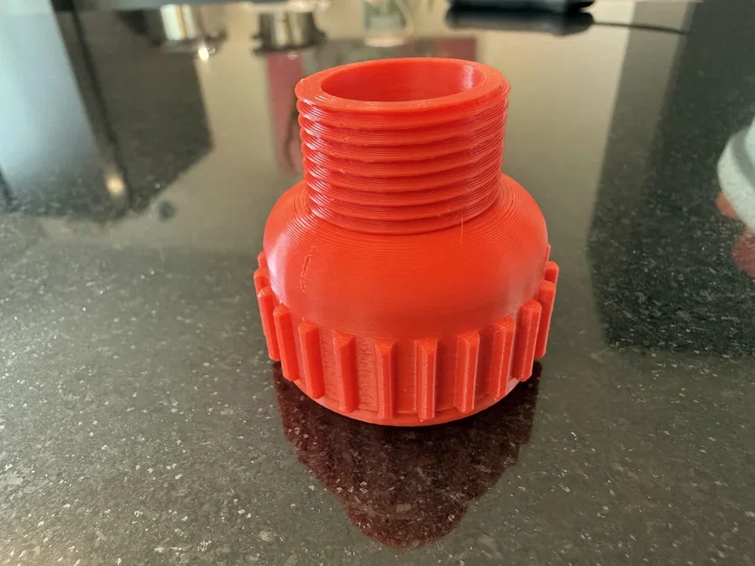 Adapter chuyển đổi ren trong G1 sang ren ngoài G3/4 - Image 1