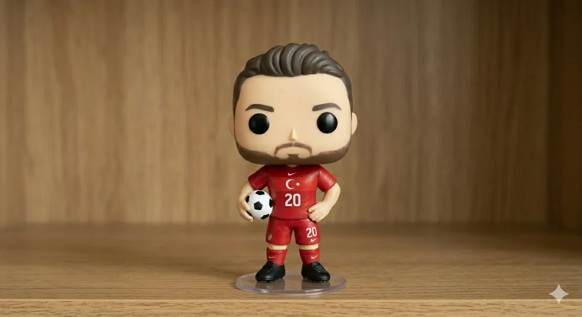 Mô hình Funko Pop Hakan Çalhanoğlu in 3D sắc nét - Image 1