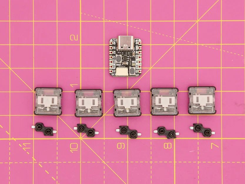 USB Chorded Keyset - Bàn phím nhập liệu kiểu hợp âm - Image 5