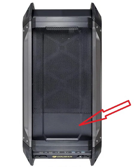 Nắp đậy thay thế cho thùng máy tính COUGAR Panzer MAX-G - Image 2
