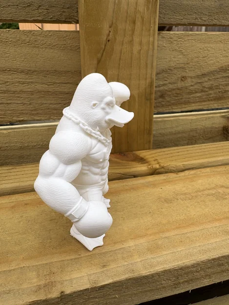 Mô hình Duck Boxer - Chú vịt võ sĩ cực chất - Image 3