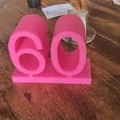 Mô hình số 3D trang trí sinh nhật, kỷ niệm độc đáo - Thumbnail 2
