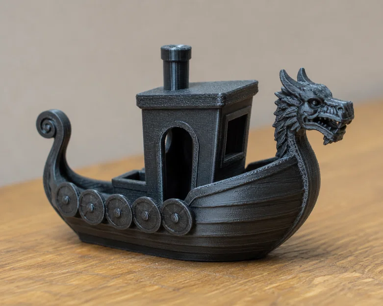 Mô hình thuyền Viking Benchy - Độc đáo cho máy in 3D - Image 1