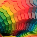 Ngôi sao Fidget 12 cánh phối màu cầu vồng ColorMix - Thumbnail 3