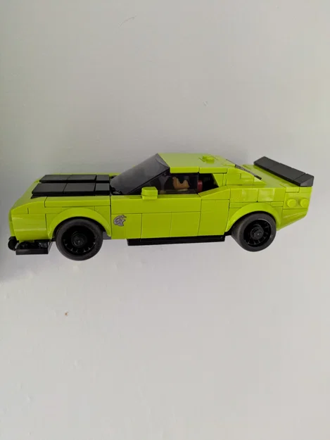 Giá treo tường 3D cho mô hình xe Lego Speed Champions 77237 - Image 1