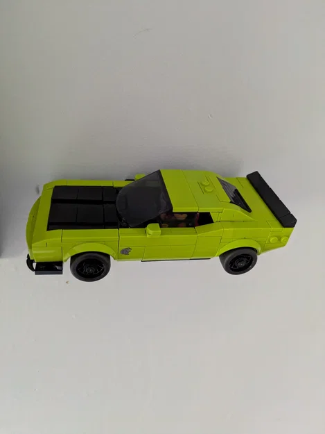 Giá treo tường 3D cho mô hình xe Lego Speed Champions 77237 - Image 2