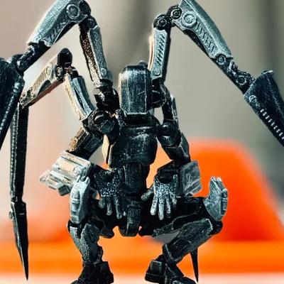 Mô hình Dummy 13 Spider: Chiến binh nhện lắp ráp in 3D cực chất