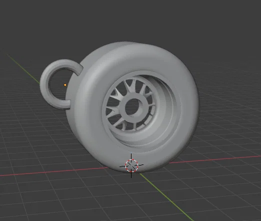 Móc khóa lốp xe đua F1 - Phụ kiện 3D cho tín đồ tốc độ - Image 3