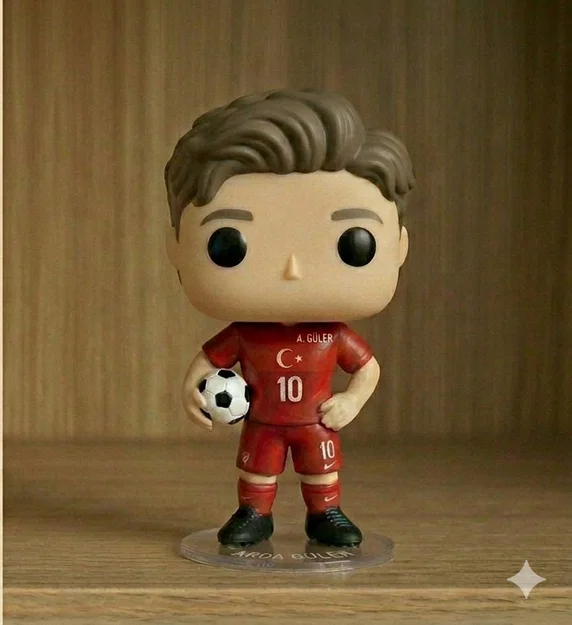 Mô hình Arda Güler Funko Pop 3D cực chất cho fan hâm mộ bóng đá - Image 1