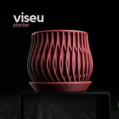 Chậu cây tối giản viseu • planter
