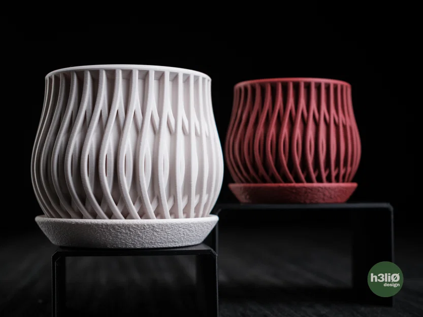 Chậu cây tối giản viseu • planter - Image 4