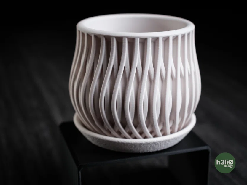 Chậu cây tối giản viseu • planter - Image 6