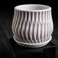 Chậu cây tối giản viseu • planter - Thumbnail 6