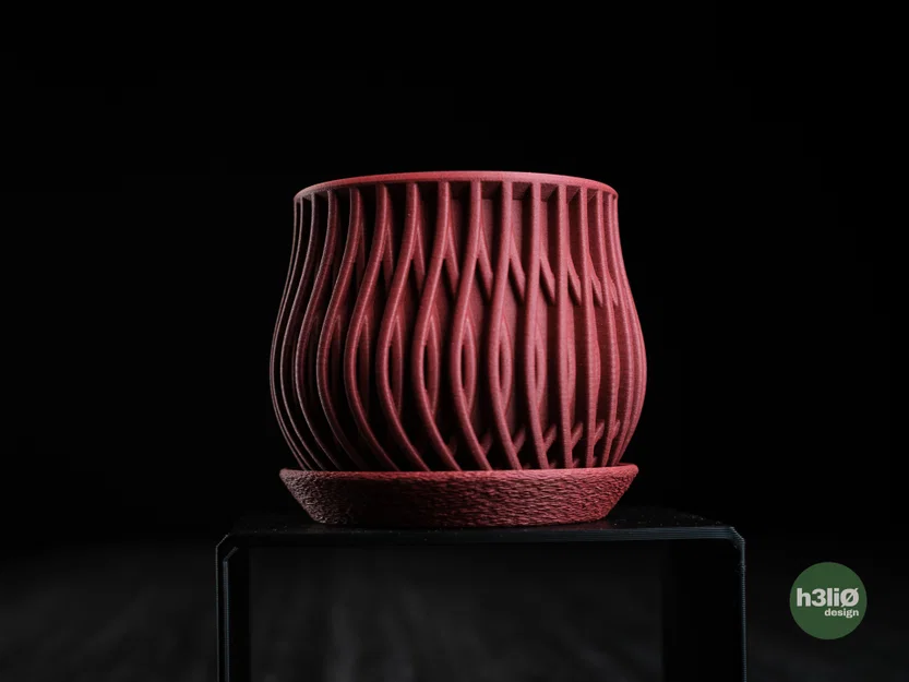 Chậu cây tối giản viseu • planter - Image 8