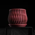 Chậu cây tối giản viseu • planter - Thumbnail 8
