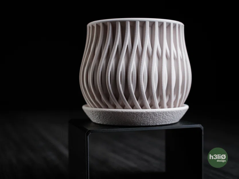 Chậu cây tối giản viseu • planter - Image 9