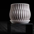 Chậu cây tối giản viseu • planter - Thumbnail 9