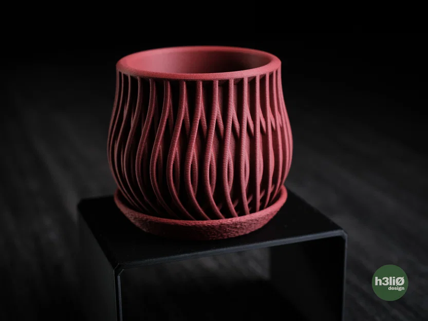 Chậu cây tối giản viseu • planter - Image 10