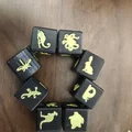 Infinity Cube — Đồ chơi Fidget hình động vật (khối lập phương ma thuật, 48 loài vật, hai màu) - Thumbnail 1