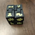 Infinity Cube — Đồ chơi Fidget hình động vật (khối lập phương ma thuật, 48 loài vật, hai màu) - Thumbnail 2
