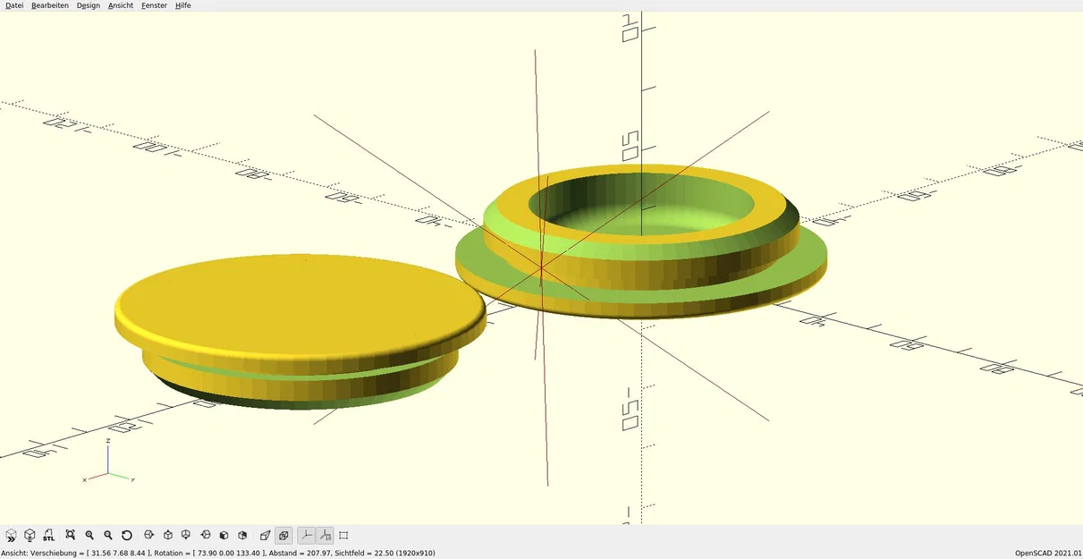 Nút bịt lỗ đa năng tùy chỉnh bằng OpenSCAD cho mọi nhu cầu - Image 1