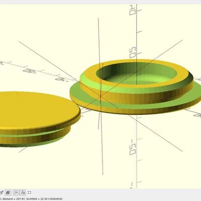 Nút bịt lỗ đa năng tùy chỉnh bằng OpenSCAD cho mọi nhu cầu