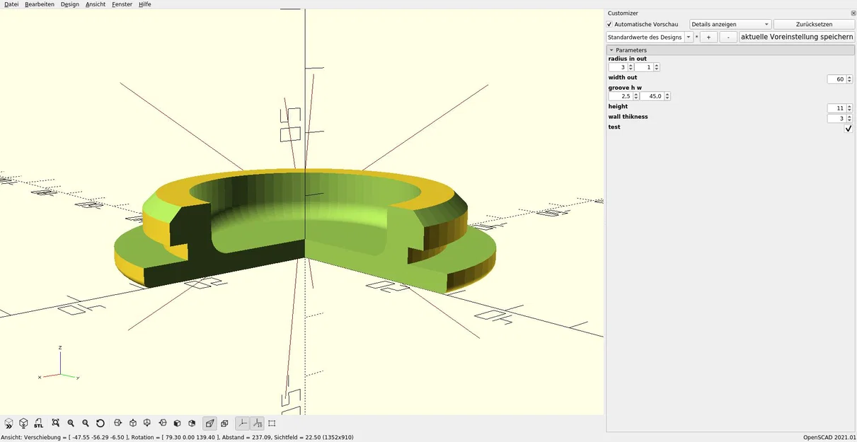Nút bịt lỗ đa năng tùy chỉnh bằng OpenSCAD cho mọi nhu cầu - Image 5