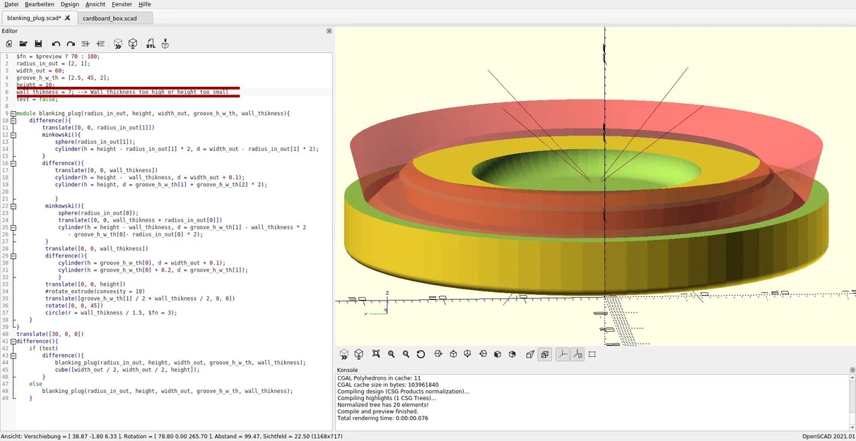 Nút bịt lỗ đa năng tùy chỉnh bằng OpenSCAD cho mọi nhu cầu - Image 8
