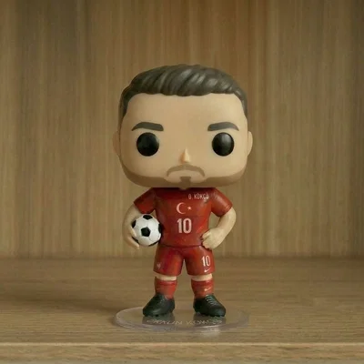 Mô hình 3D Funko Pop cầu thủ Orkun Kökçü trang trí độc đáo