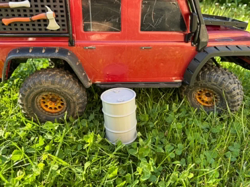 Thùng dầu (Oil barrel) cho xe mô hình Traxxas TRX 4 Defender - Image 1