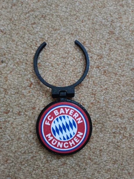 Nắp đậy lon nước in 3D logo Bayern Munchen cực chất - Image 1