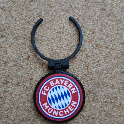 Nắp đậy lon nước in 3D logo Bayern Munchen cực chất