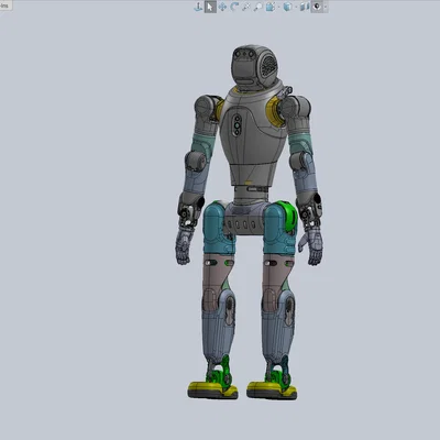 Agibot X2: File thiết kế CAD Robot hình người chất lượng cao