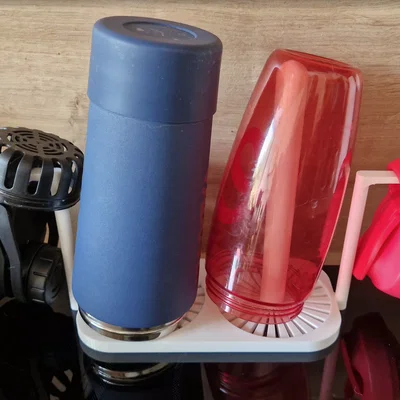 Giá đỡ làm khô bình lắc (Shaker) 3D tiện lợi, gọn gàng cho phòng tập