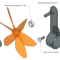 Bộ kit chong chóng động học gắn xe đạp - Thumbnail 6