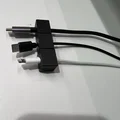 Giá đỡ dây cáp nam châm (Simple Cable Holder) cực gọn gàng cho bàn làm việc - Thumbnail 2