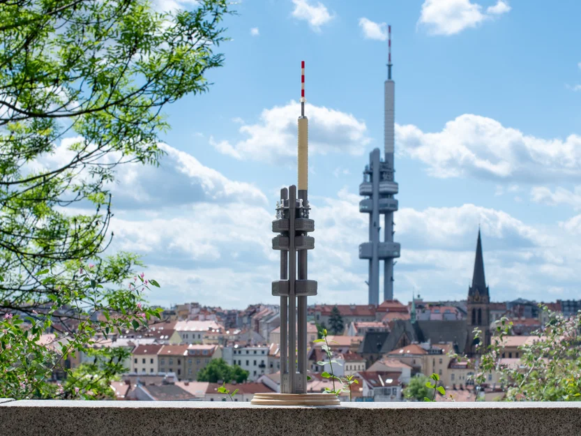 Mô hình tháp truyền hình Žižkov (Prague) - Image 1