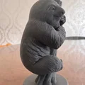 Mô hình chú lười mỉm cười trên thân cây - Thumbnail 2