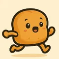 Mô hình 3D Baby Bread: Chú bánh mì đáng yêu cho góc làm việc - Thumbnail 1