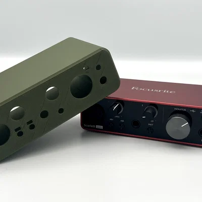 Vỏ bọc bảo vệ cho Focusrite Scarlett Solo 3rd Gen – Tùy biến tấm ốp trang trí