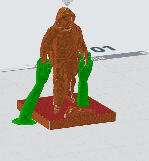 Mô hình 3D nhân vật thám hiểm Backrooms Async Explorer ấn tượng - Image 1