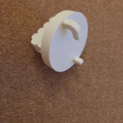 Kẹp giữ bưu thiếp gắn bảng IKEA Skadis - Phụ kiện trang trí 3D
