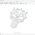 Mô hình 3D Punisith - Biểu tượng Punisher phối Darth Maul cực chất - Thumbnail 3