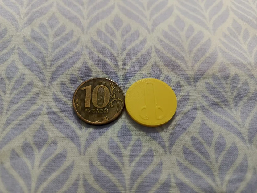 Đồng xu giả lập 10 Ruble (22mm) cho máy bán hàng tự động - Image 3