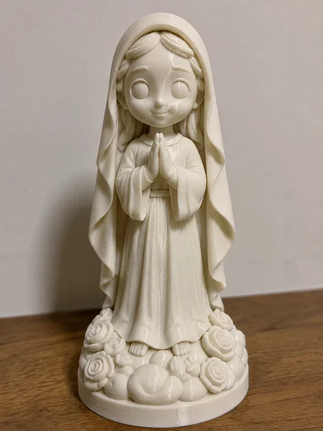 Tượng Đức Mẹ Maria phong cách Chibi đầy tinh tế - Image 2