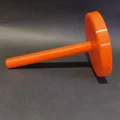 Giá treo khăn giấy nhà bếp hiện đại màu cam rực rỡ - Thumbnail 4