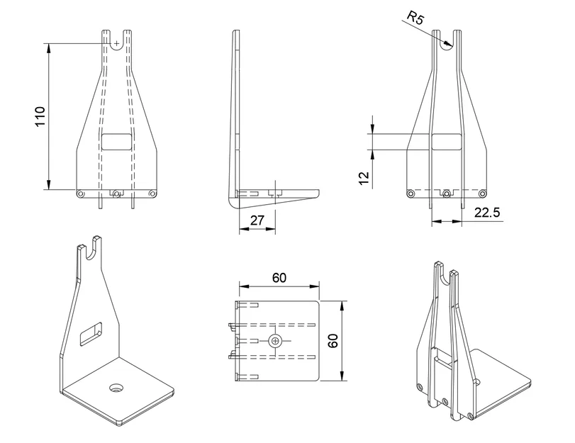 Giá treo loa vệ tinh cho hệ thống Vizio SB46514-F6 - Image 2